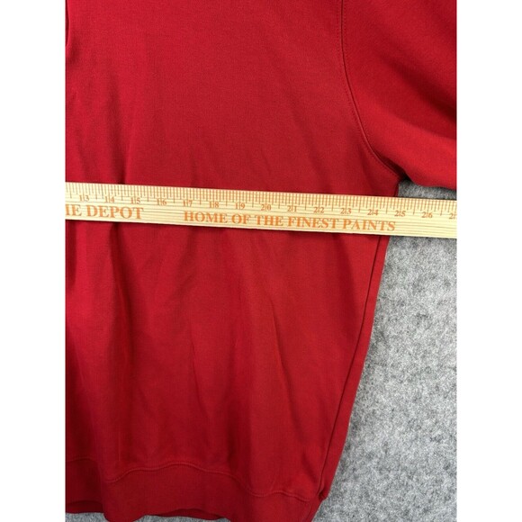 Jack Nicklaus 1/4 Zip Pullover Men’s Red Golf Sweater Size XL - Picture 6 of 8